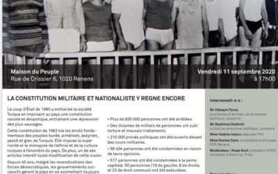 40ème année du coup d&rsquo;Etat militaire en Turquie